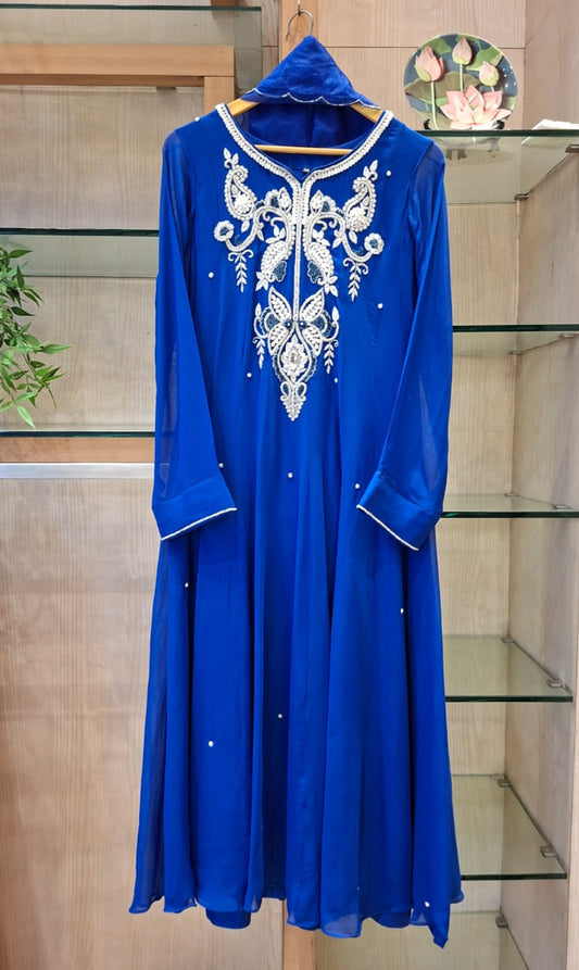 Niharika Embroidered Anarkali Suit Set