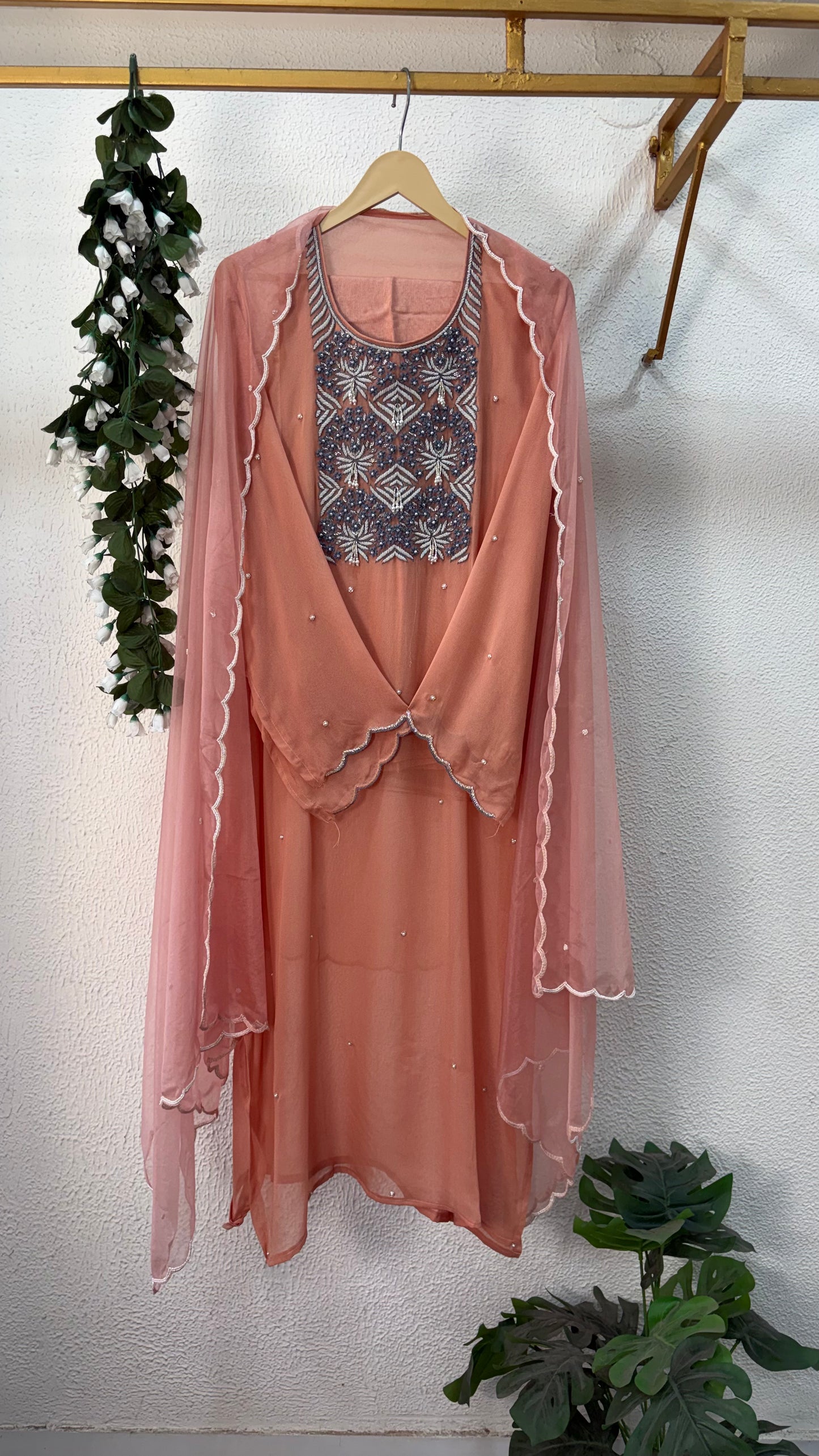 ✨ Elegant Embroidered Semi-Stitched Suit Collection ✨