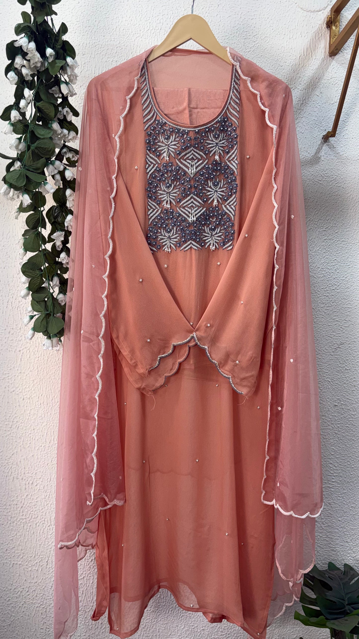 ✨ Elegant Embroidered Semi-Stitched Suit Collection ✨