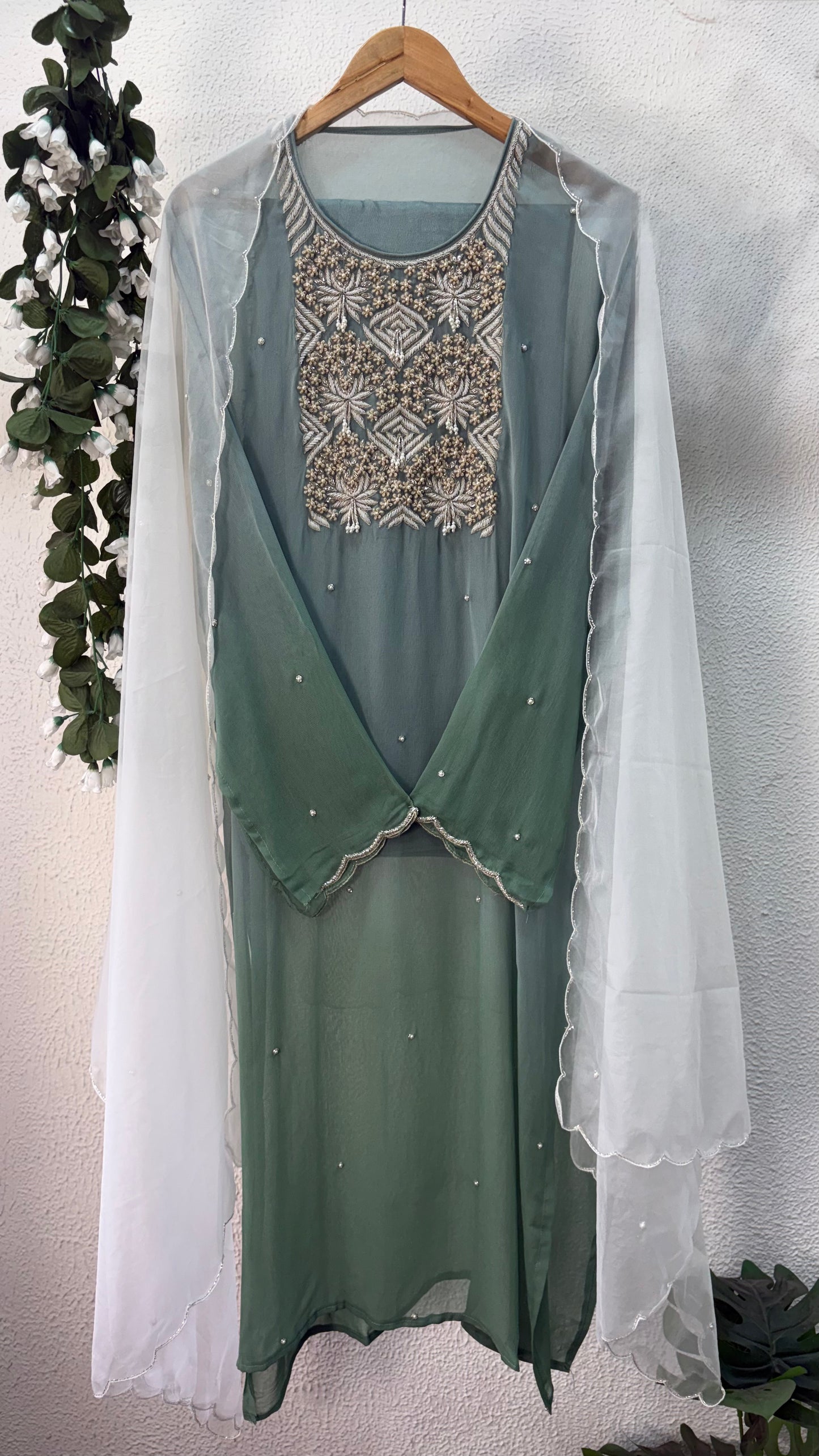 ✨ Elegant Embroidered Semi-Stitched Suit Collection ✨