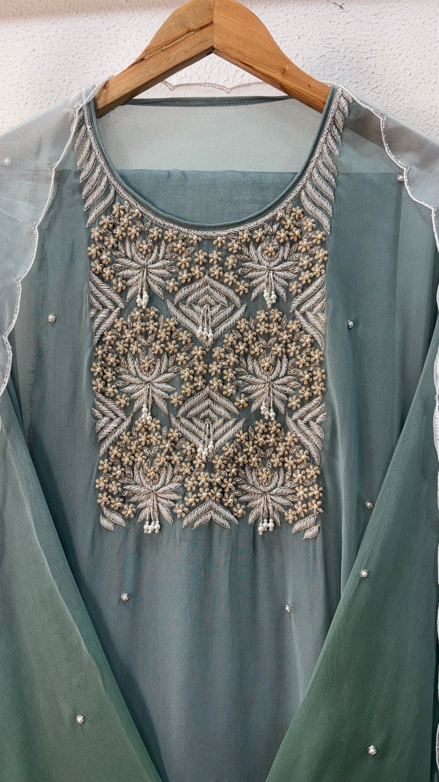 ✨ Elegant Embroidered Semi-Stitched Suit Collection ✨