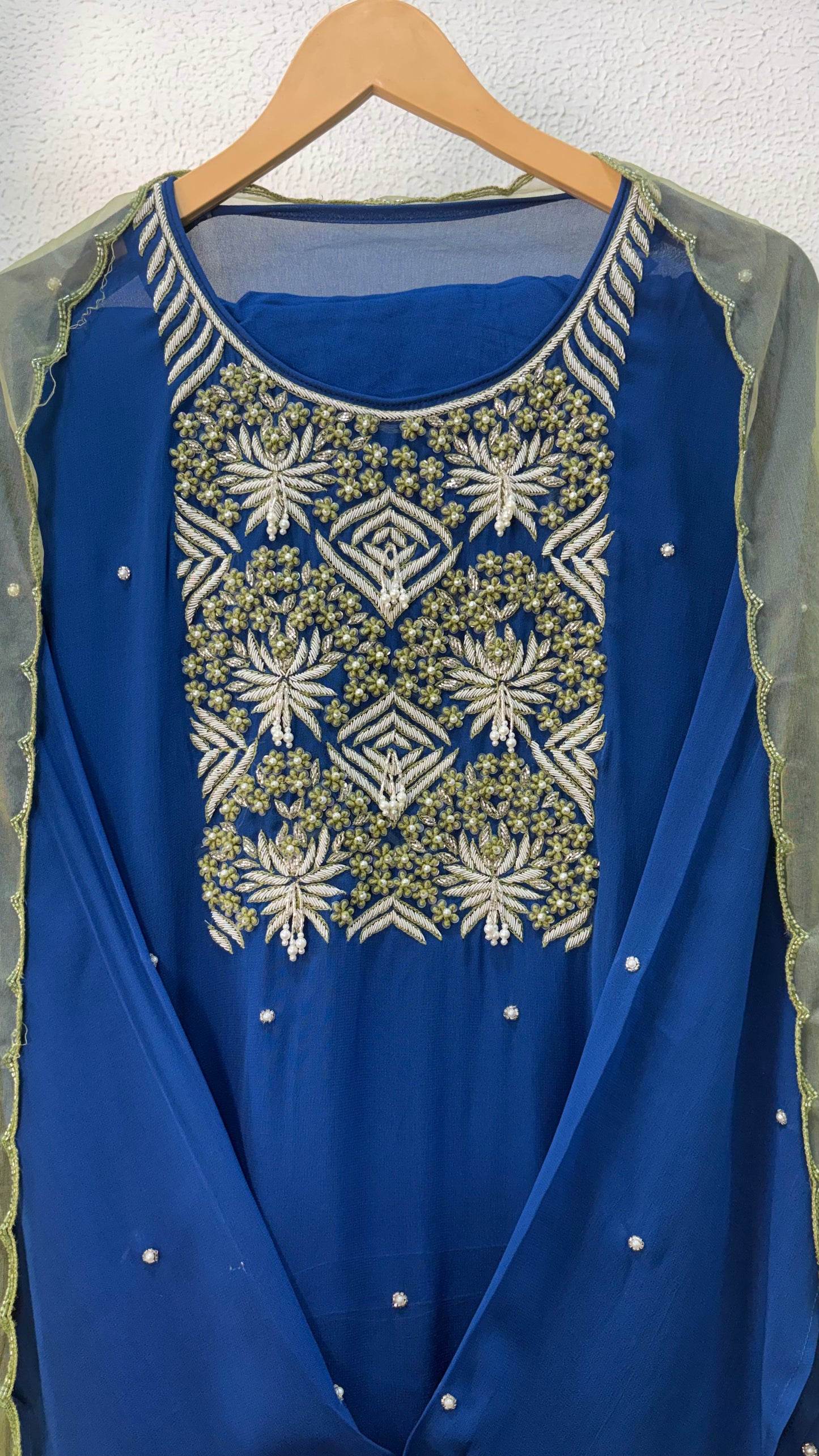✨ Elegant Embroidered Semi-Stitched Suit Collection ✨
