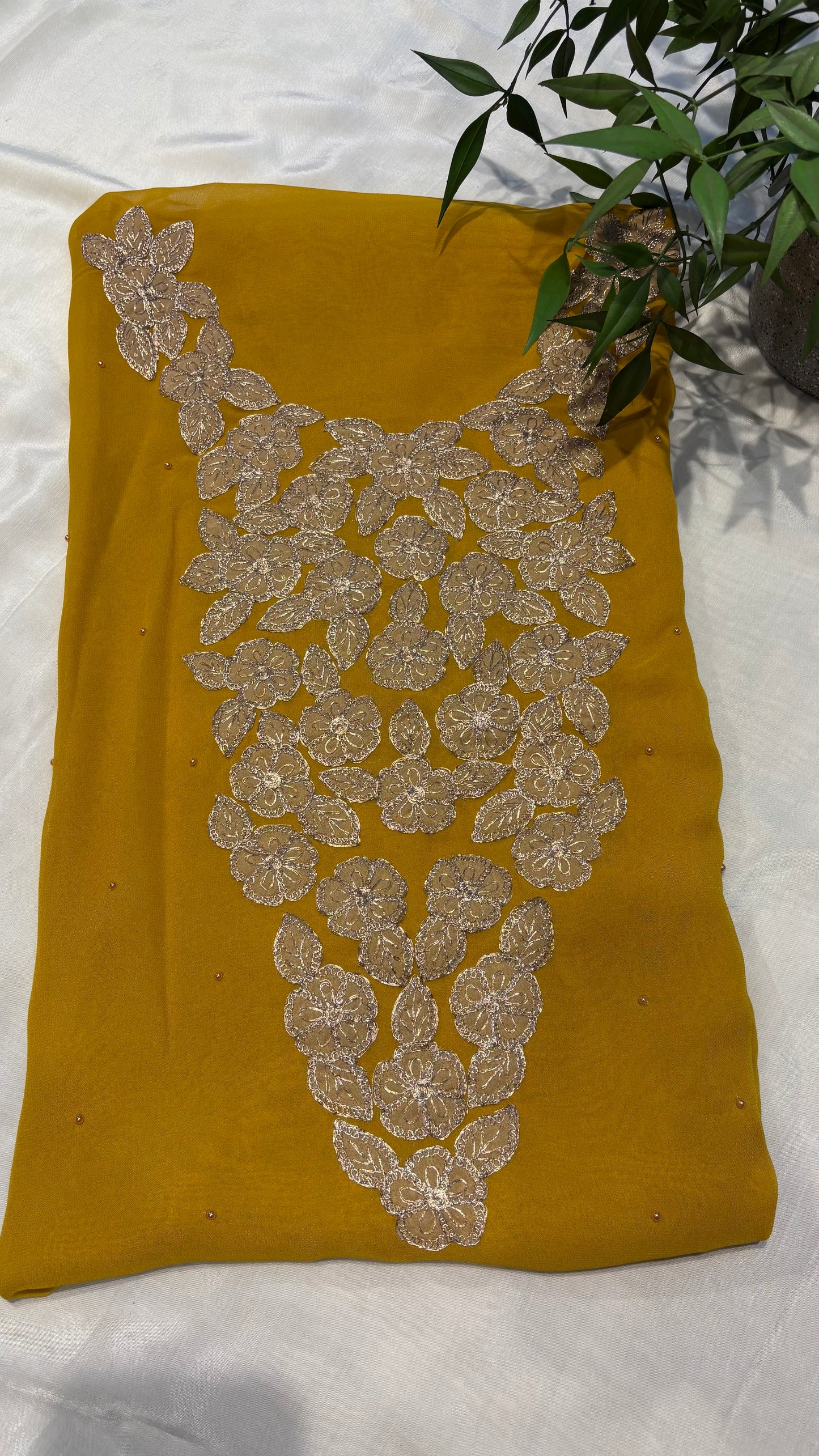 Floral Embroidered Premium unstitched kurti Collection ✨