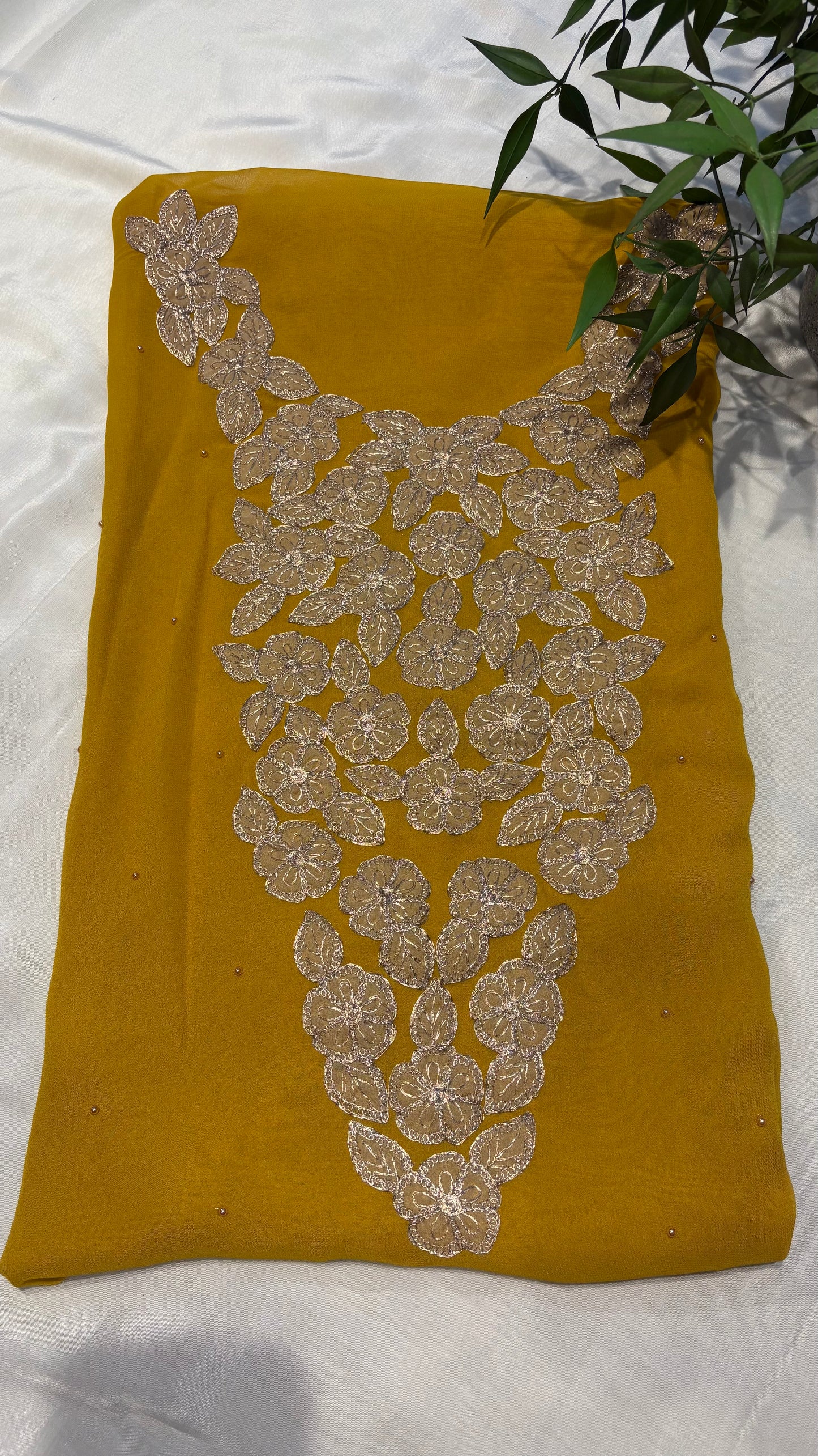 Floral Embroidered Premium unstitched kurti Collection ✨