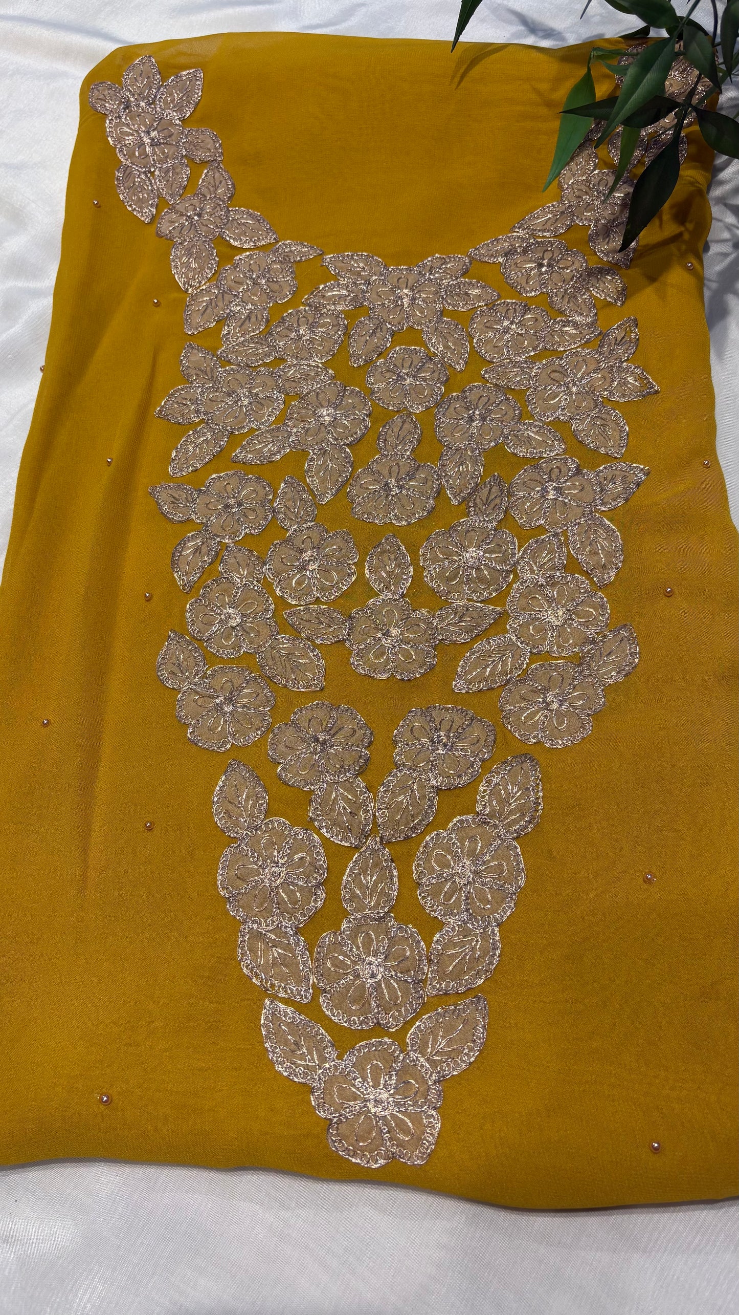 Floral Embroidered Premium unstitched kurti Collection ✨