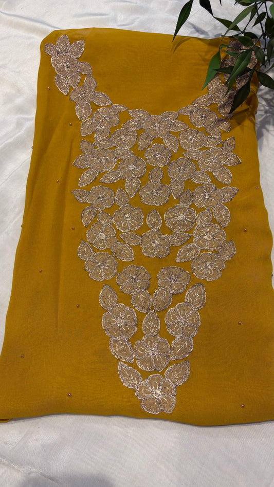 Floral Embroidered Premium unstitched kurti Collection ✨