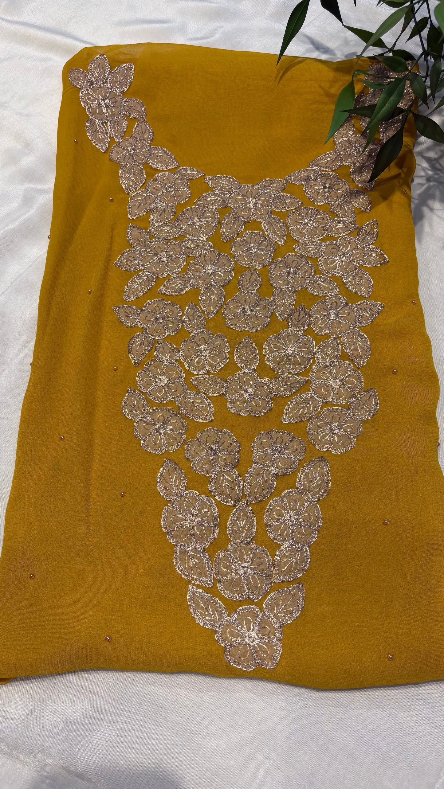 Floral Embroidered Premium unstitched kurti Collection ✨