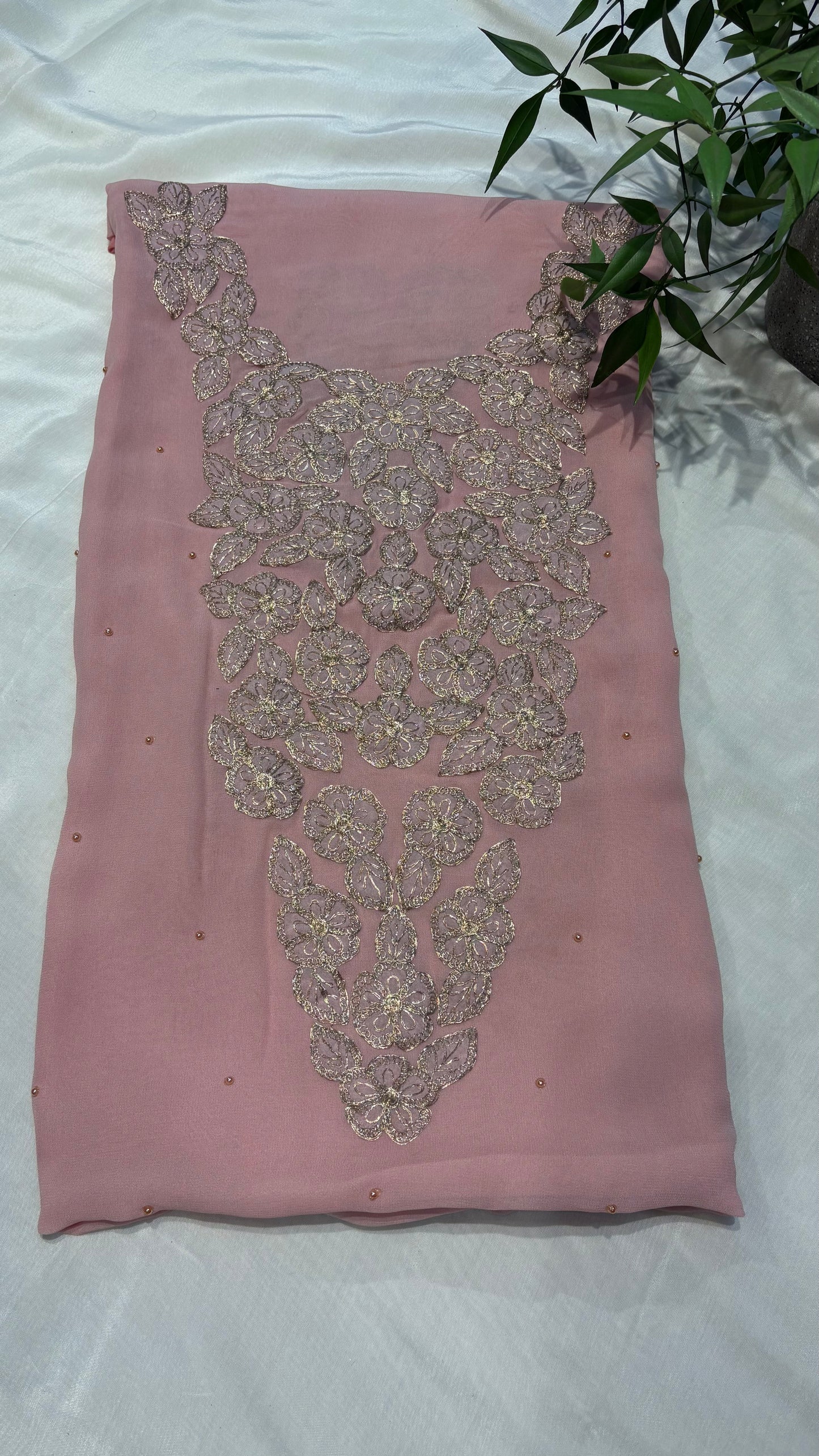 Floral Embroidered Premium unstitched kurti Collection ✨