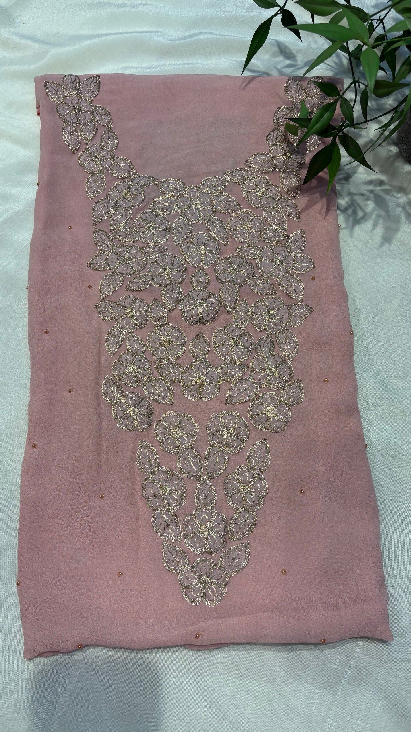 Floral Embroidered Premium unstitched kurti Collection ✨