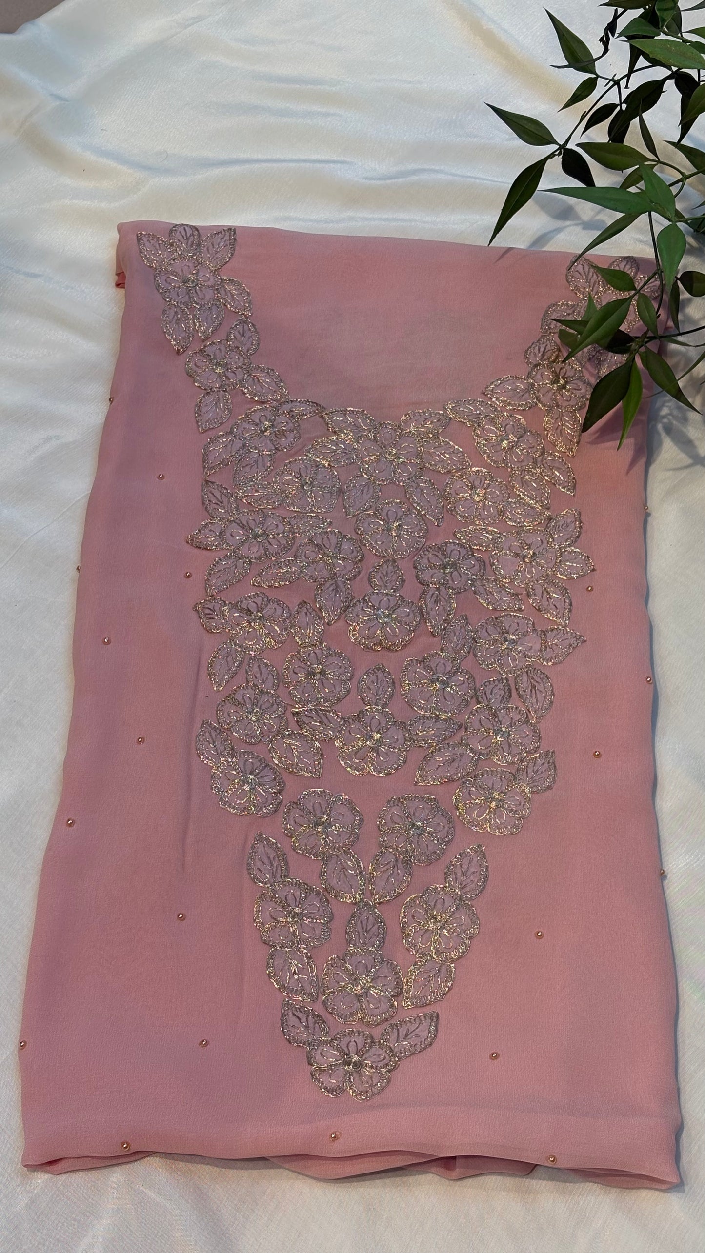 Floral Embroidered Premium unstitched kurti Collection ✨