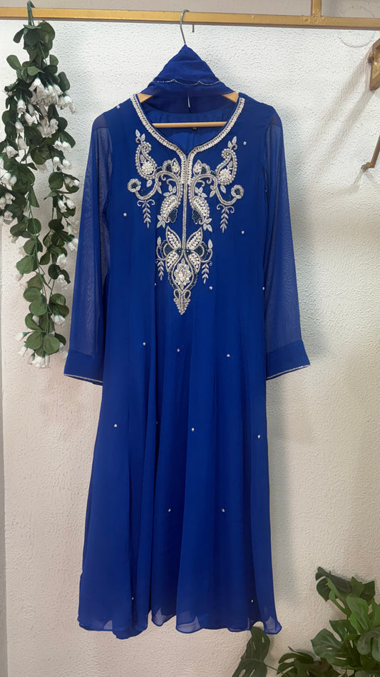Niharika Embroidered Anarkali Suit Set