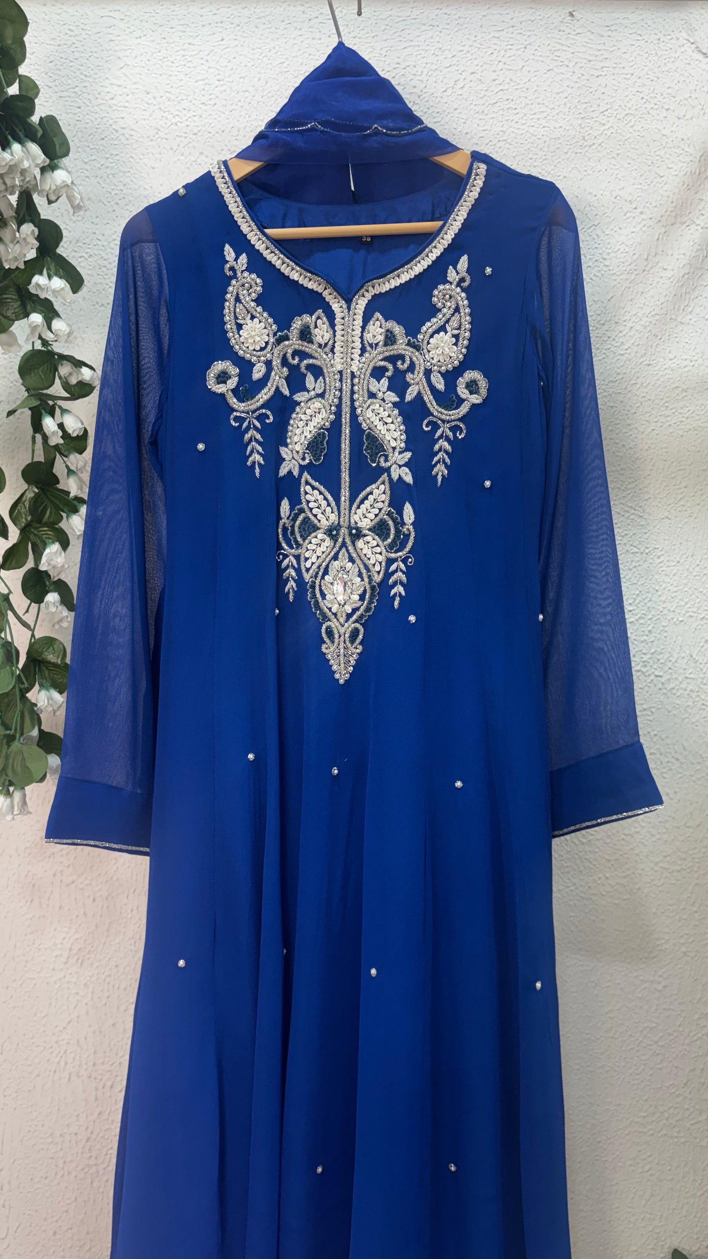 Niharika Embroidered Anarkali Suit Set