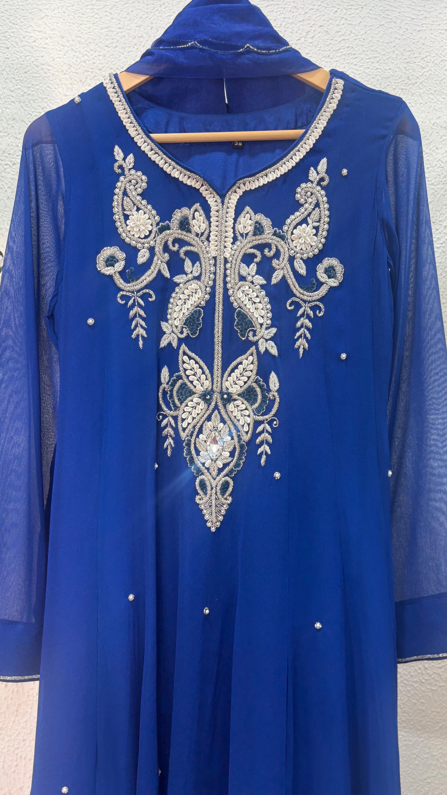 Niharika Embroidered Anarkali Suit Set