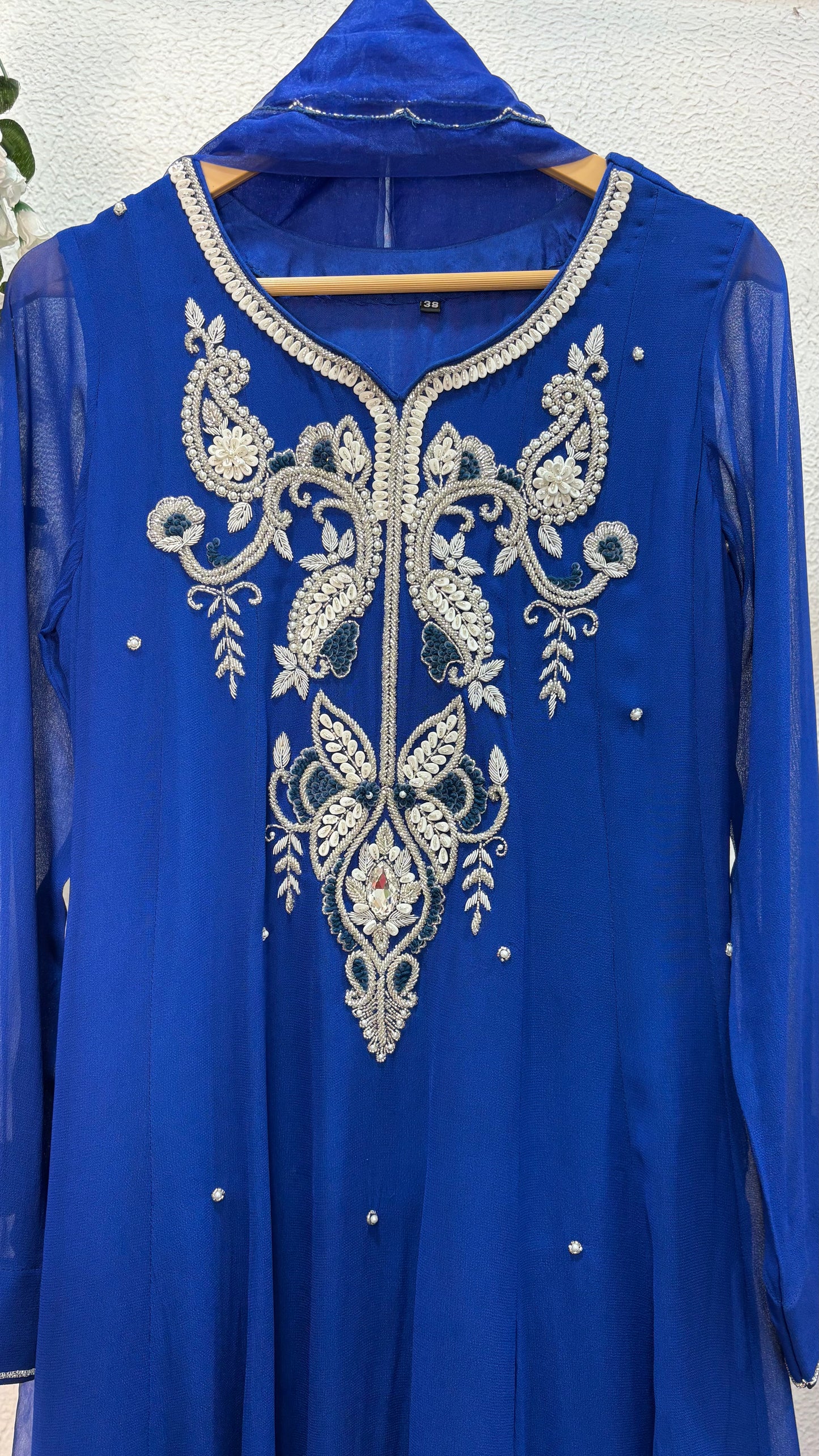 Niharika Embroidered Anarkali Suit Set