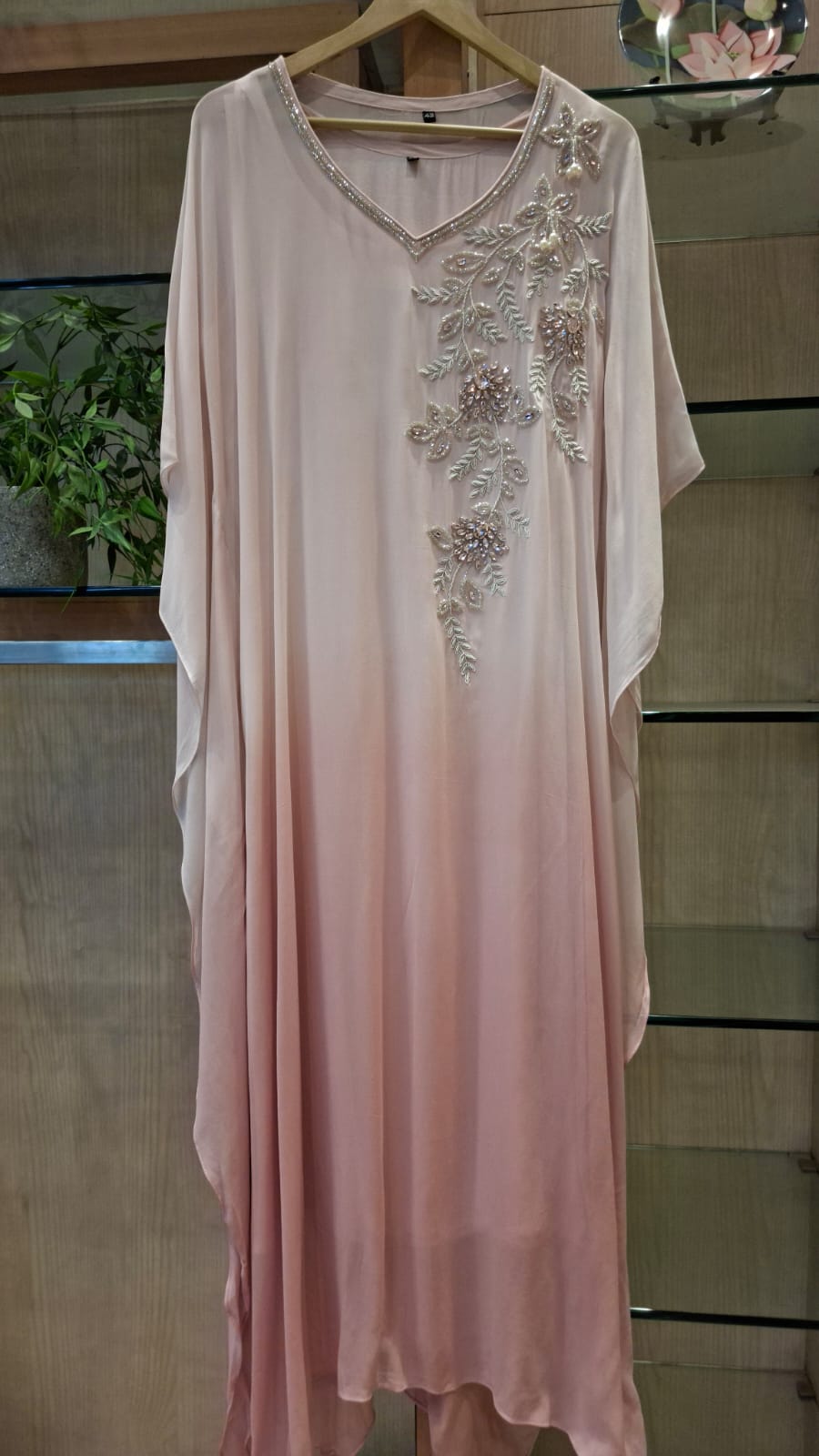 Aarohi Floral Embroidered Kaftan