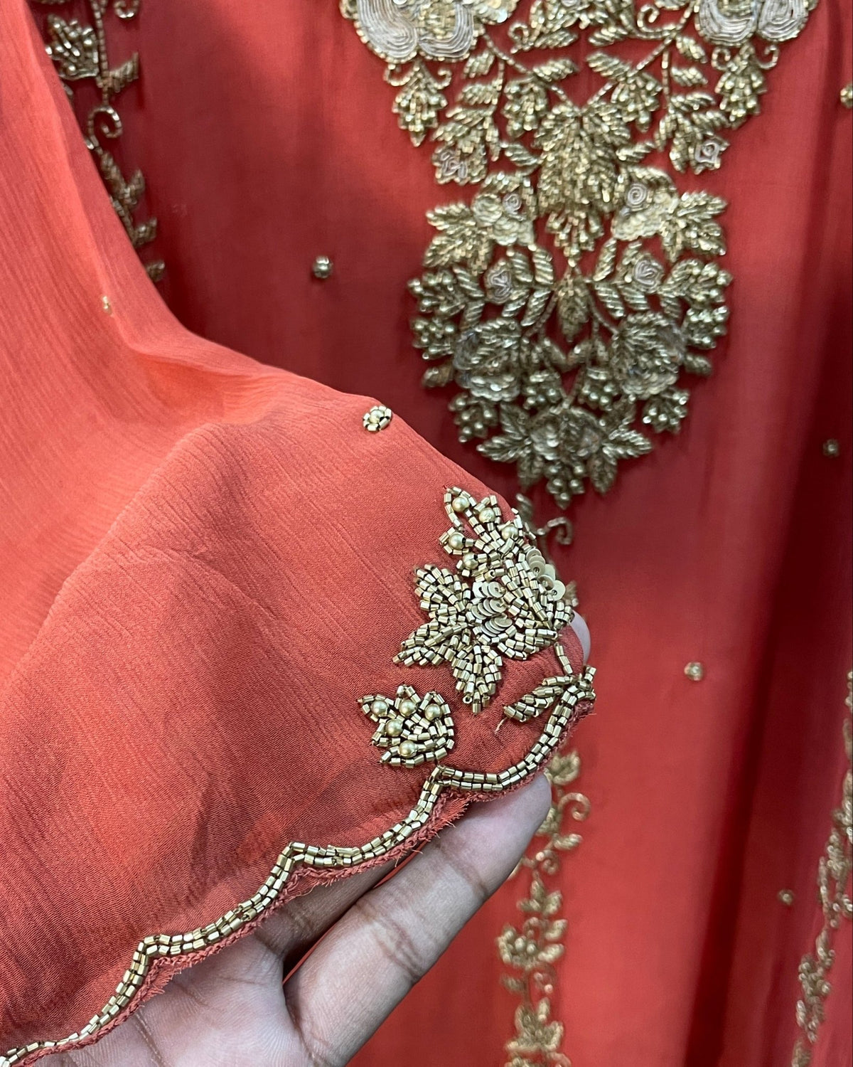Festive Radiance Semi Stitched Suit Set - J.BEHARI