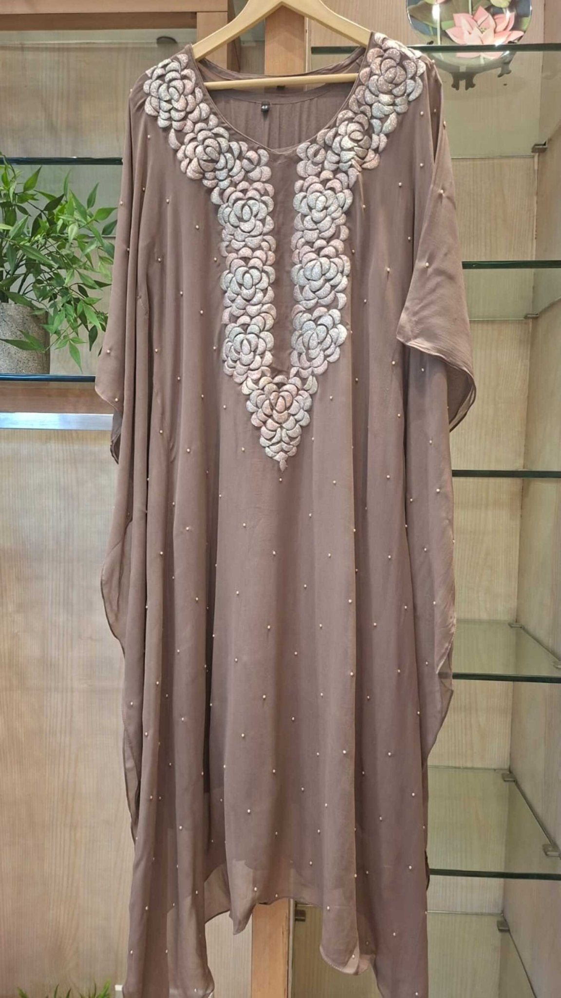HANDCRAFTED GEORGETTE KAFTANS - J.BEHARI