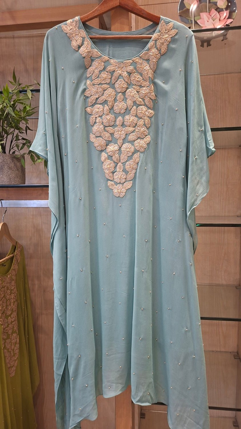 handcrafted georgette kaftans - J.BEHARI