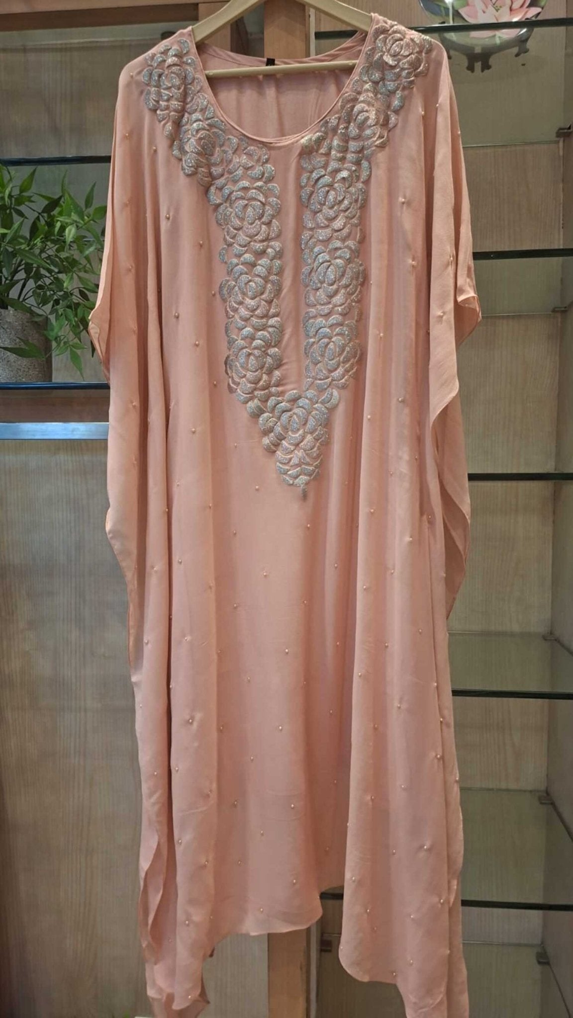 HANDCRAFTED GEORGETTE KAFTANS - J.BEHARI