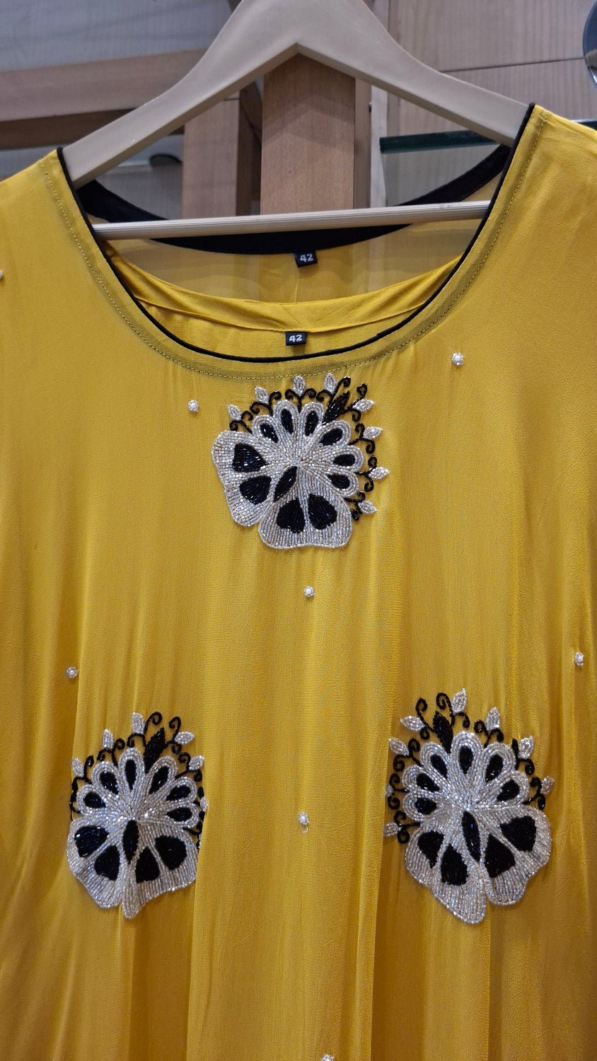 handcrafted georgette kaftans - J.BEHARI