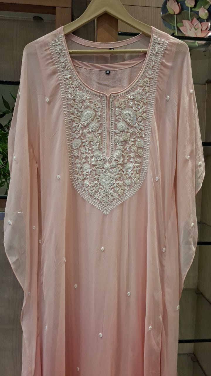 Luxury Embroidered Designer Kaftan Collection - J.BEHARI