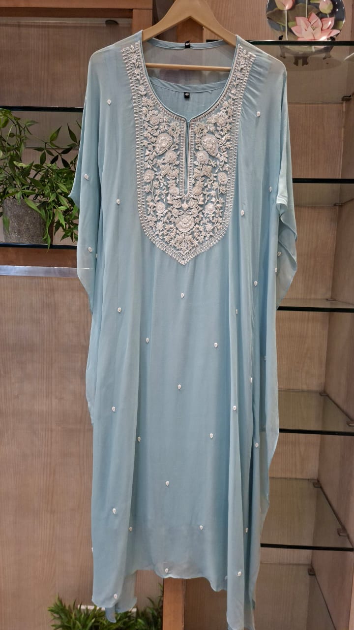 Luxury Embroidered Designer Kaftan Collection - J.BEHARI