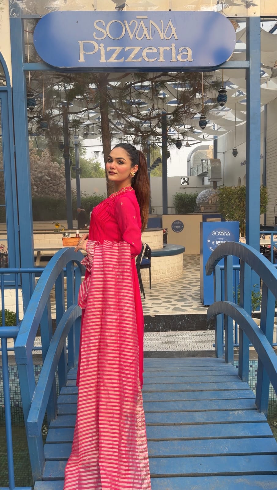 Roshani Handcrafted Mul Chanderi Anarkali - J.BEHARI