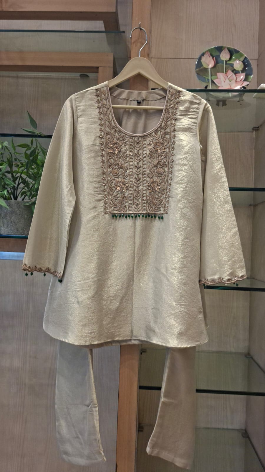 Zariya Luxe Zardozi Co-Ord Set - J.BEHARI