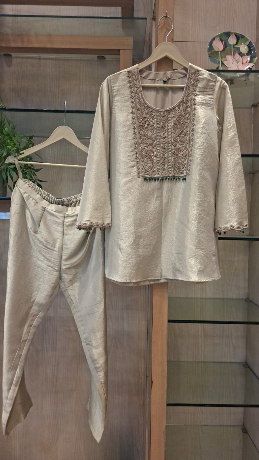 Zariya Luxe Zardozi Co-Ord Set - J.BEHARI